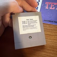 Tetris Nintendo Game Boy, Cartridge With 2 Instruction Manuals. Works Great!