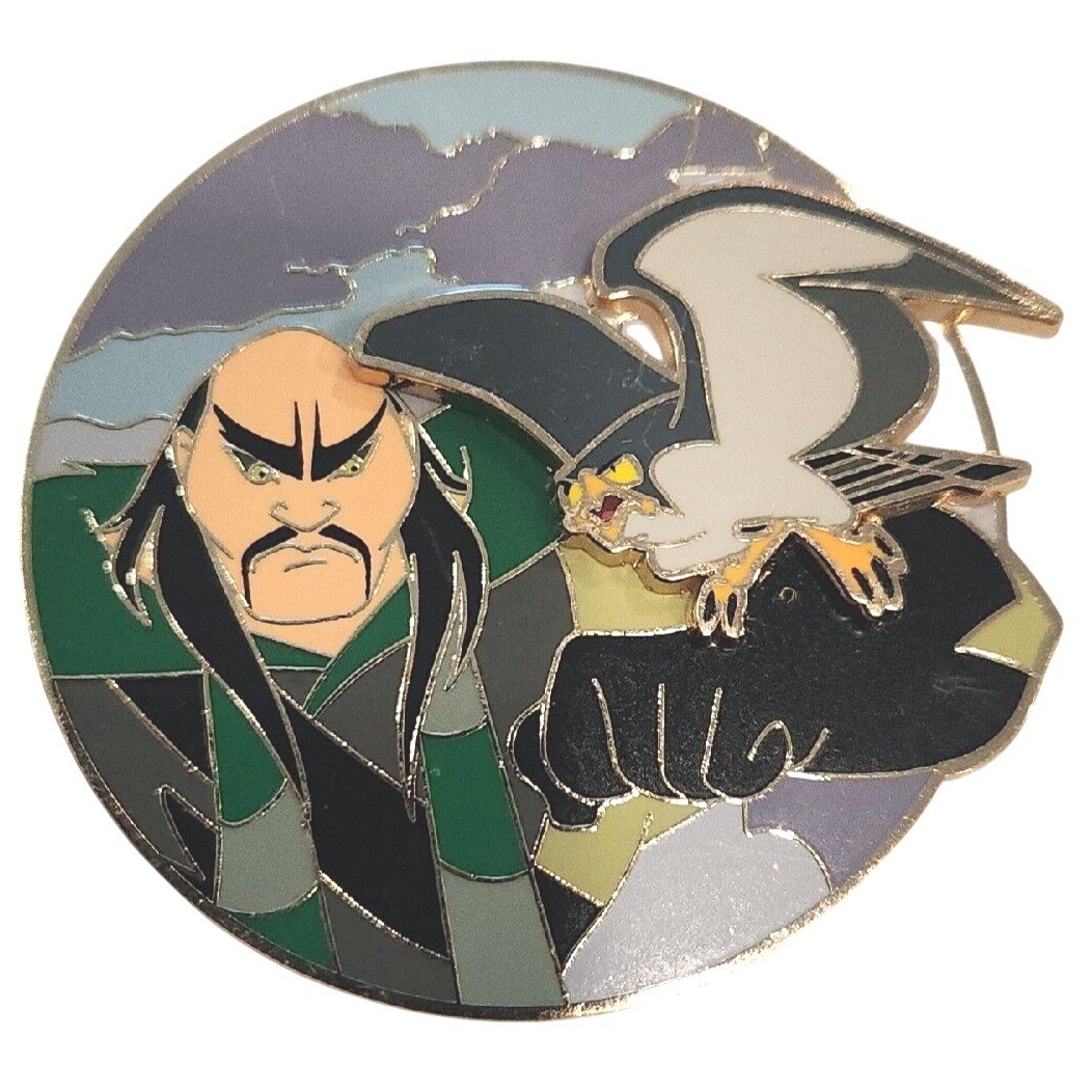 Disney Pin MULAN Shan Yu Hayabusa Falcon AP Artist Proof LE 00009