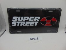 License Plate Blank Advertising Super Street Car Auto 2003 Usa Made Nos Racing License Plate Blank Advertising Super Street Car Auto 2003 Usa Made Nos Racing