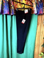 Reebok Women’s Separates Activewear Black Leggings SZ XL