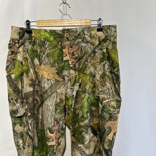 Redhead Camo Cargo Pants HTC Green Adult Men’s Large Polyester Lightweight - Picture 2 of 11