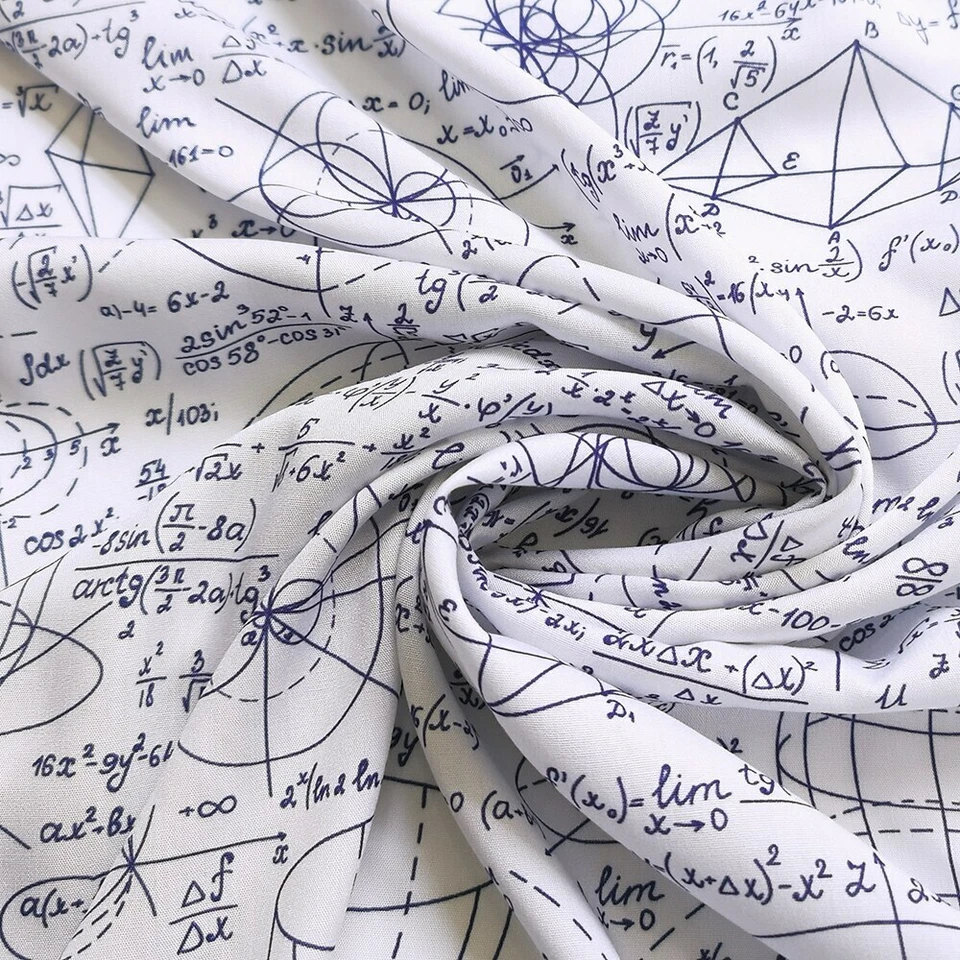 Camiseta suave tela viscosa geométrica de 1 yarda X 1,4 metros material niños Foto 2 de 4