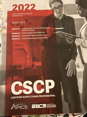 2022 APICS CSCP Learning System Version 5.0 + Exam Content
