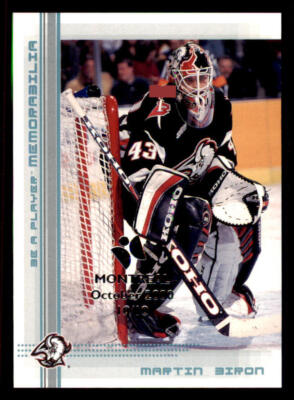 2000-01 BAP Memorabilia Montreal Olympic Stadium Show #204 Martin Biron /10