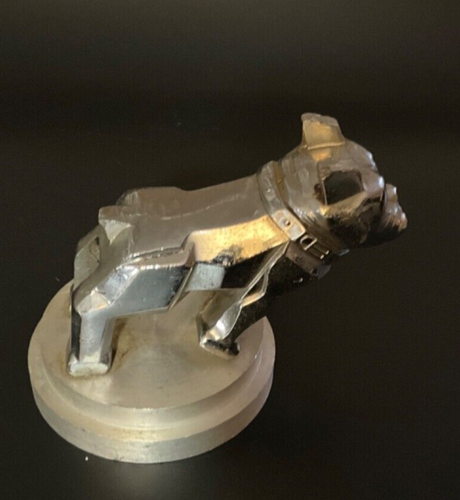 ORIGINAL Vintage MACK Truck BULLDOG Hood Ornament Advertising W/ Base #87931 - Picture 4 of 7