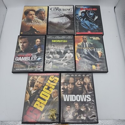 Lot of 8 DVDs - Wholesale / Bulk - Movies Mix