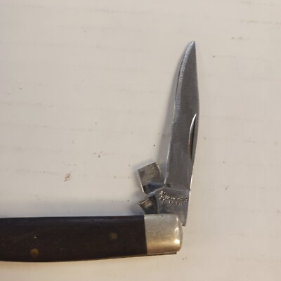 Vintage 1980s Browning 311 Seki Japan 2.75 Wood Handle Folding