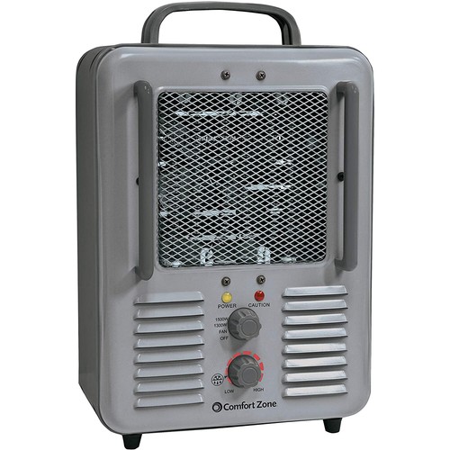 Comfort Zone Cz798 Compact Portable Electric Utility Space Heater Personal Fan Ebay