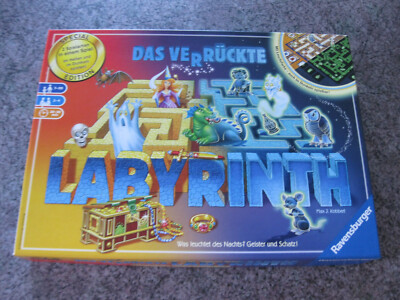 Ravensburger Das verrückte Labyrinth Glow in the dark mit Leuchtfarben Spezial-E