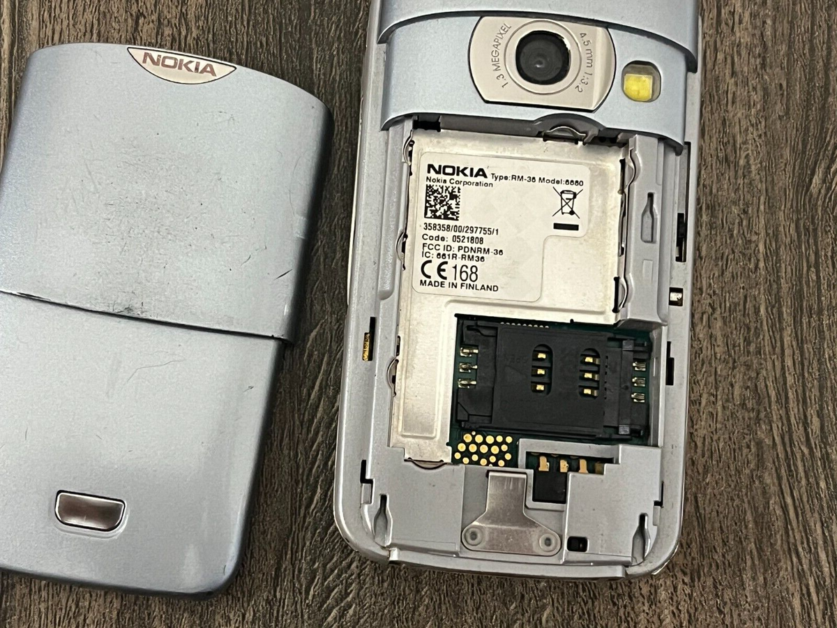 Original Nokia 6680 - Sea Blue (Unlocked) Finland GSM Mobile Phone