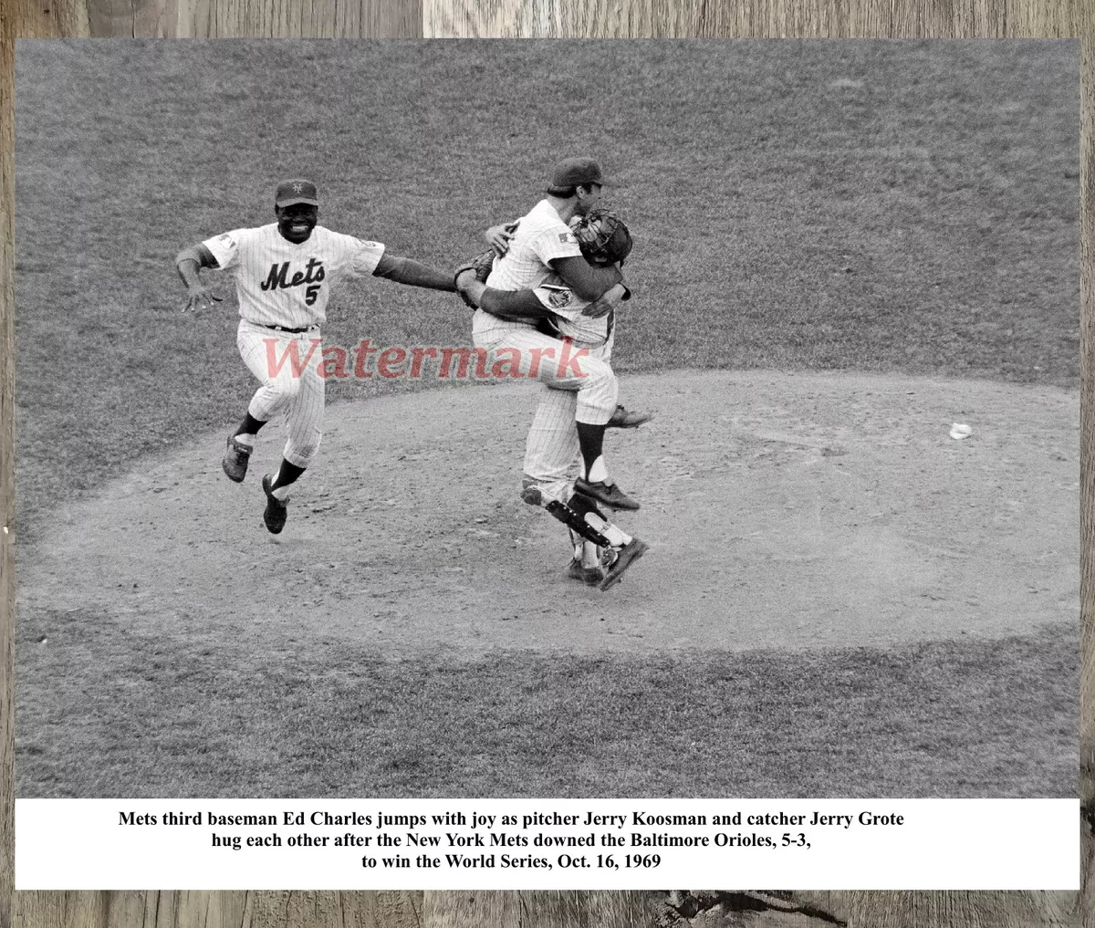 N.y. Mets Vs. Baltimore Orioles. 1969 Framed Print