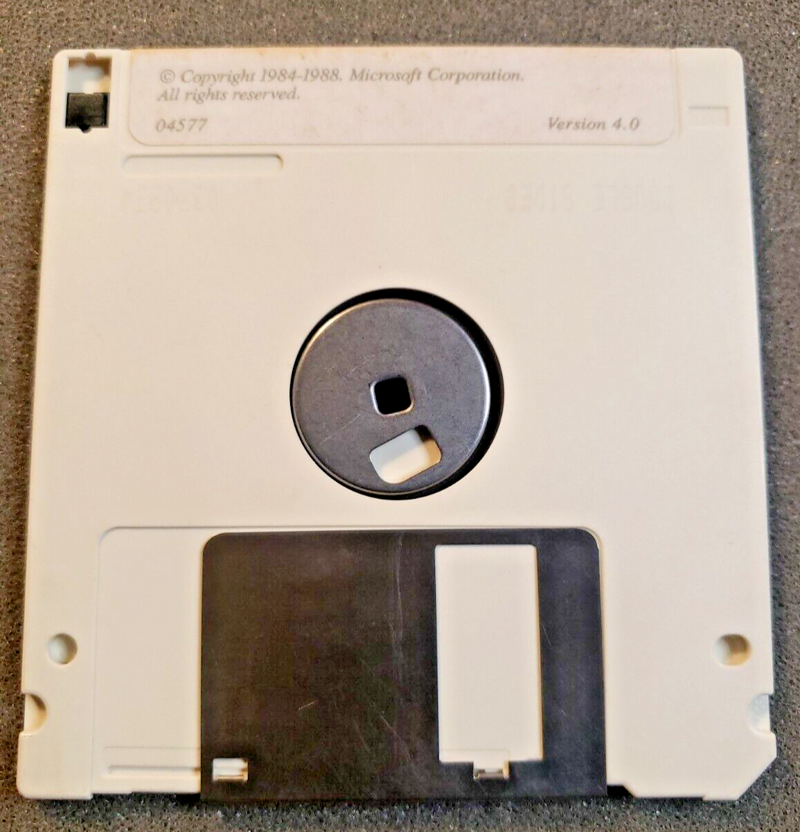 Vintage Microsoft Word Apple Macintosh Utilities Floppy Disk Rare