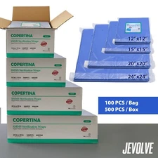 Sterilization Wrap Sheet Autoclave SMMS Non-Woven 60G 12x12" 15x15" 20x20" 24x24