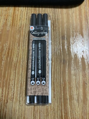Kalligrafie Stifte Calligraphy Handlettering  2/3,5/5mm Rose Gold Bronze Kupfer