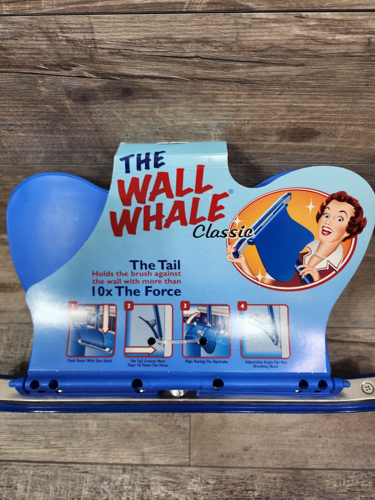 The Wall Whale Classic 18" with Nylon Bristles Swimming Pool Brush
