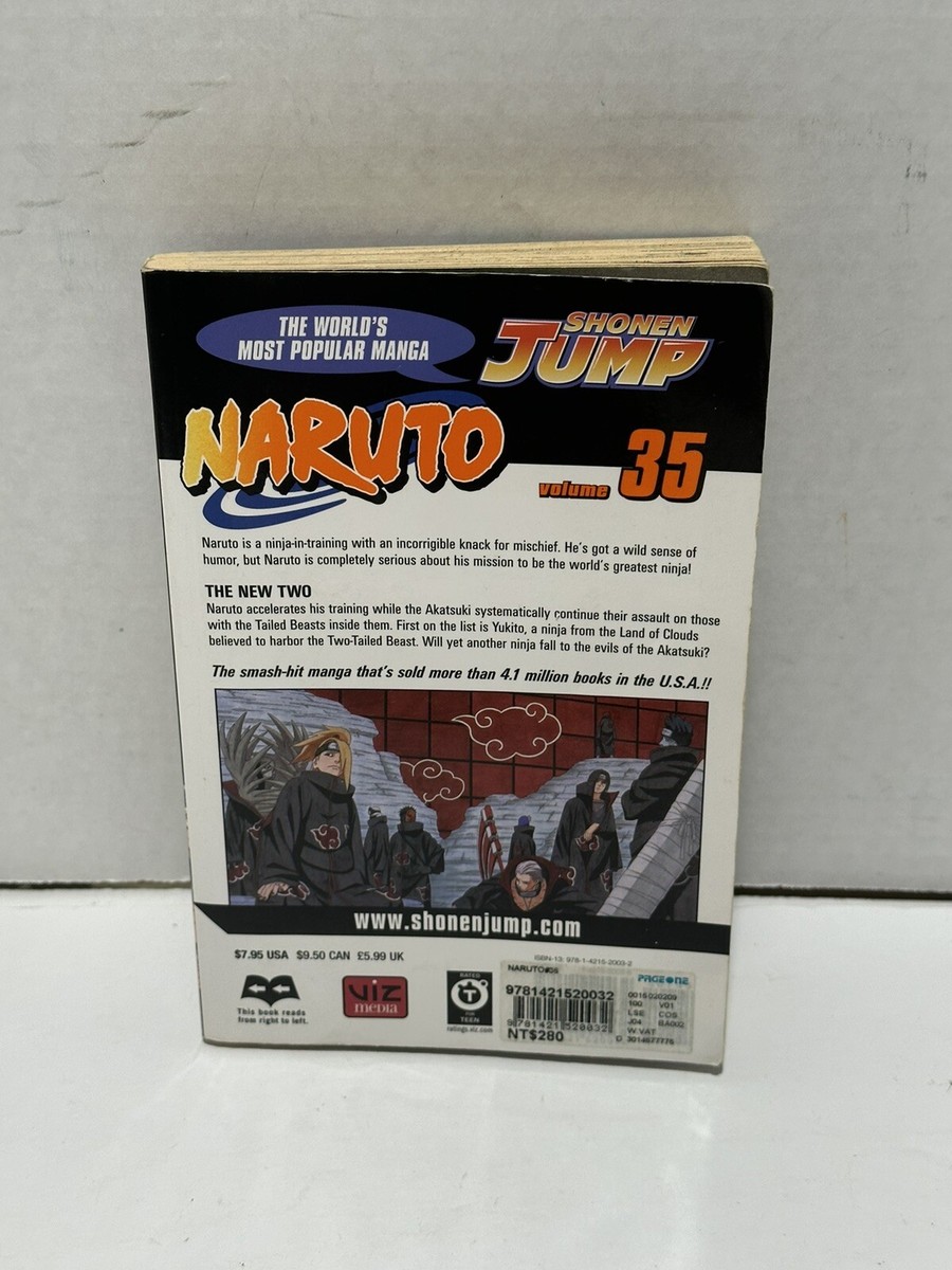 Naruto, Vol. 35 2006 Shonen Jump Manga by Masashi Kishimoto