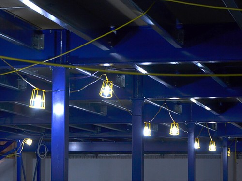 Faithfull Power Plus HL-03ES-22-LED Festoon Lights Low Energy 10 LED Bulbs 110V - Picture 3 of 4