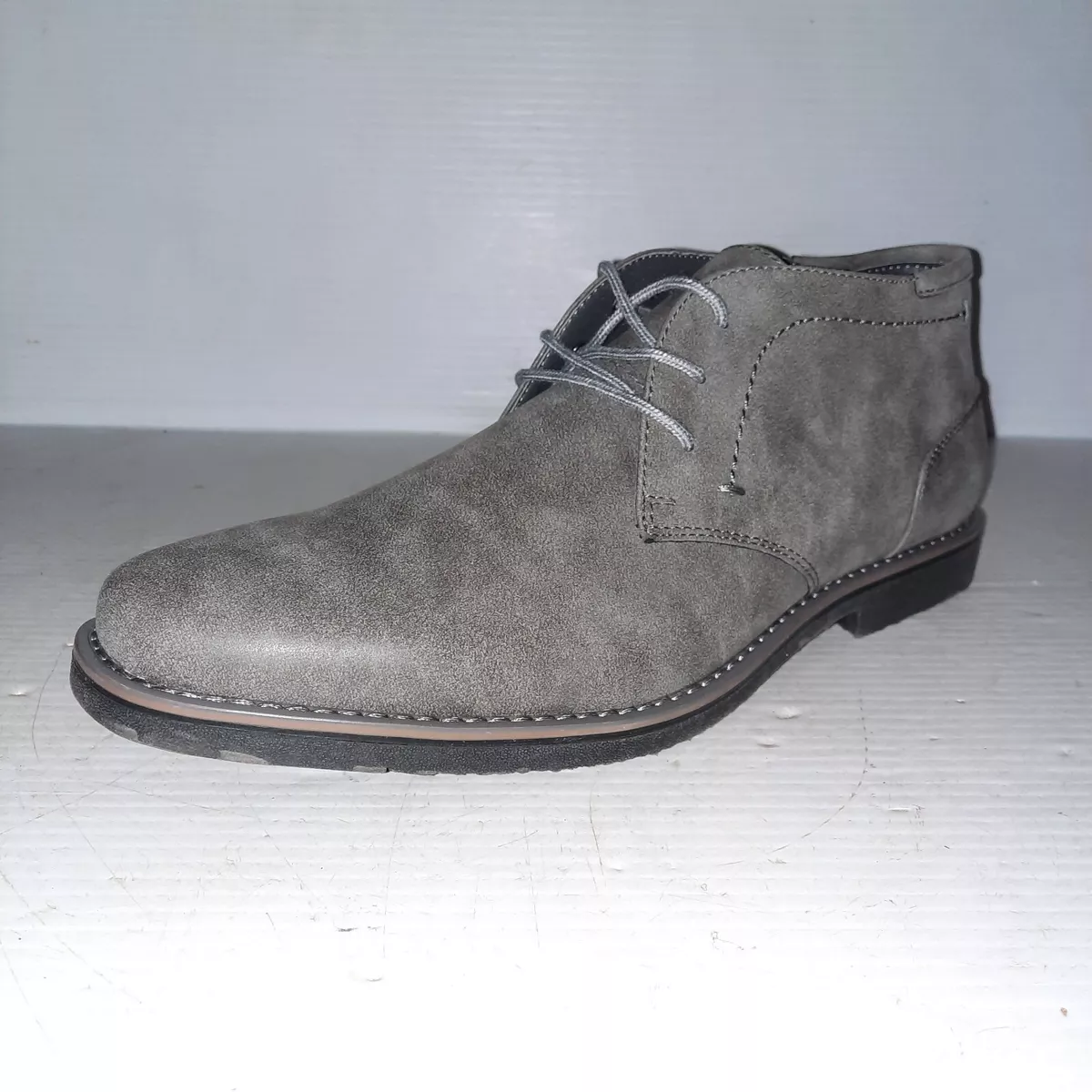 Grey chukka shop boots
