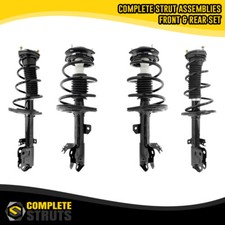 2012-2017 Toyota Camry LE XLE Front & Rear Quick Complete Strut Assemblies