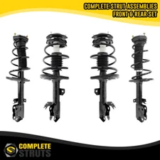 2012-2017 Toyota Camry LE XLE Front & Rear Quick Complete Strut Assemblies