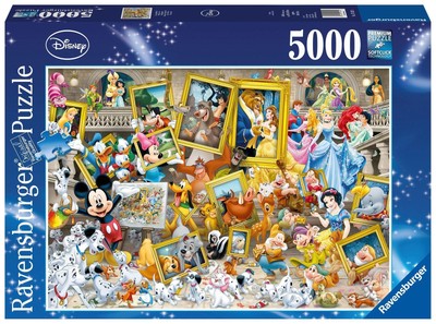 Micky als Künstler. Puzzle 5000 Teile Spiel 17432 Deutsch 2017 EAN 4005556174324