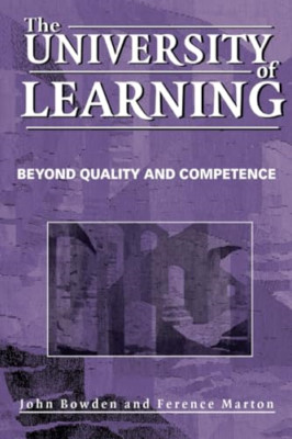 The University of Learning: Beyond Quality and Competen - Paperback / softback N