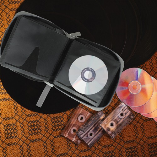 Shockproof CD DVD Storage Bag Premium CD Organizer CD Organizer - Afbeelding 9 van 32