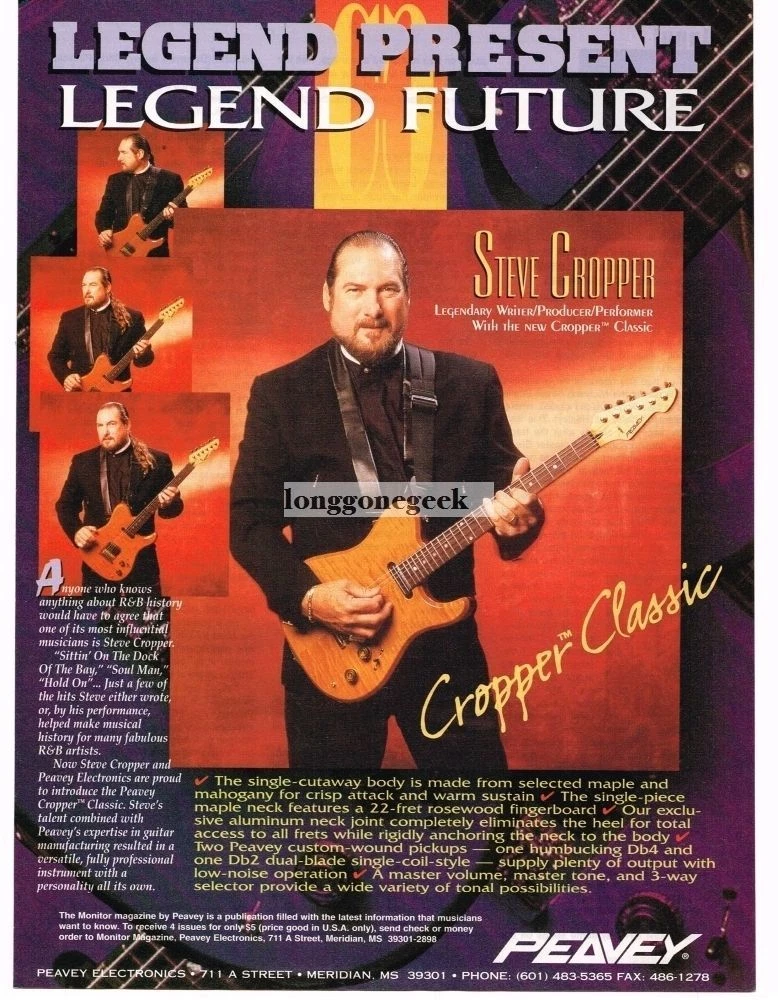 Steve cropper 2024 peavey guitar