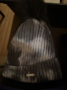 Bari Lynn pompom hat