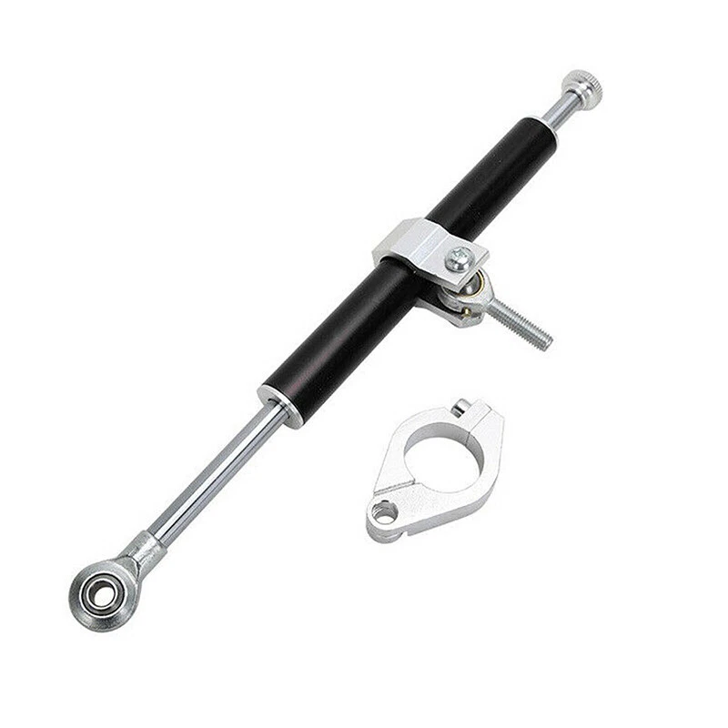For Harley Dyna Softail Road King 330mm Motorcycles Steering Damper Stabilizer - Imagem 3 de 4