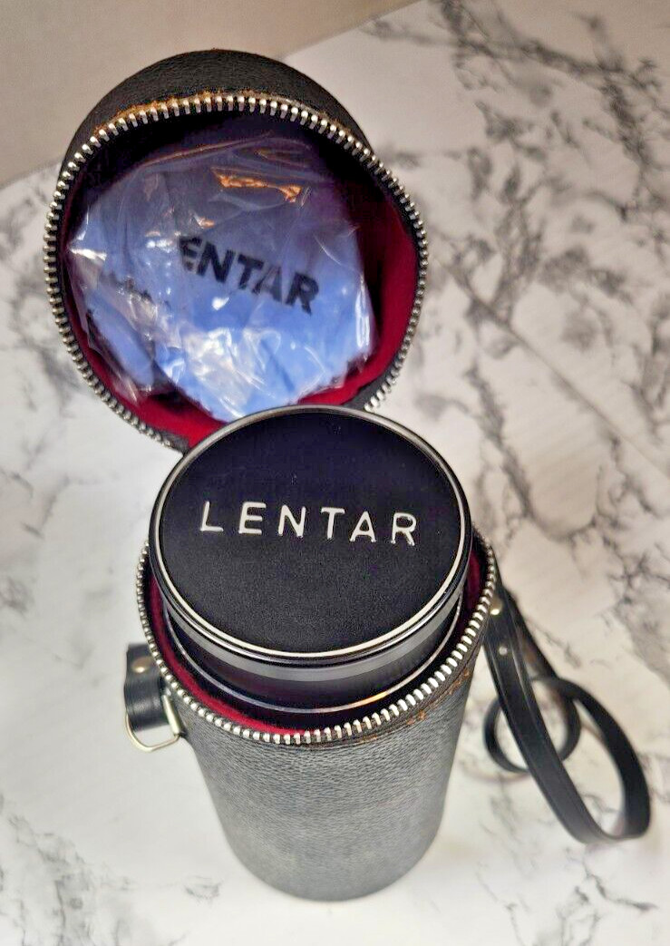 Lentar Auto Zoom 1:35 f=200mm Lens Made in Japan With Case