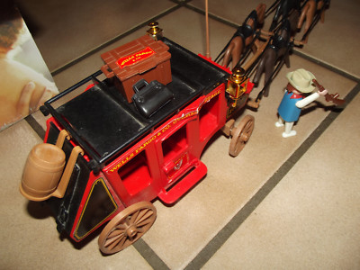 Playmobil Diligence Mains Fixes 3245 B - 1984 - Thème Western, Allemagne