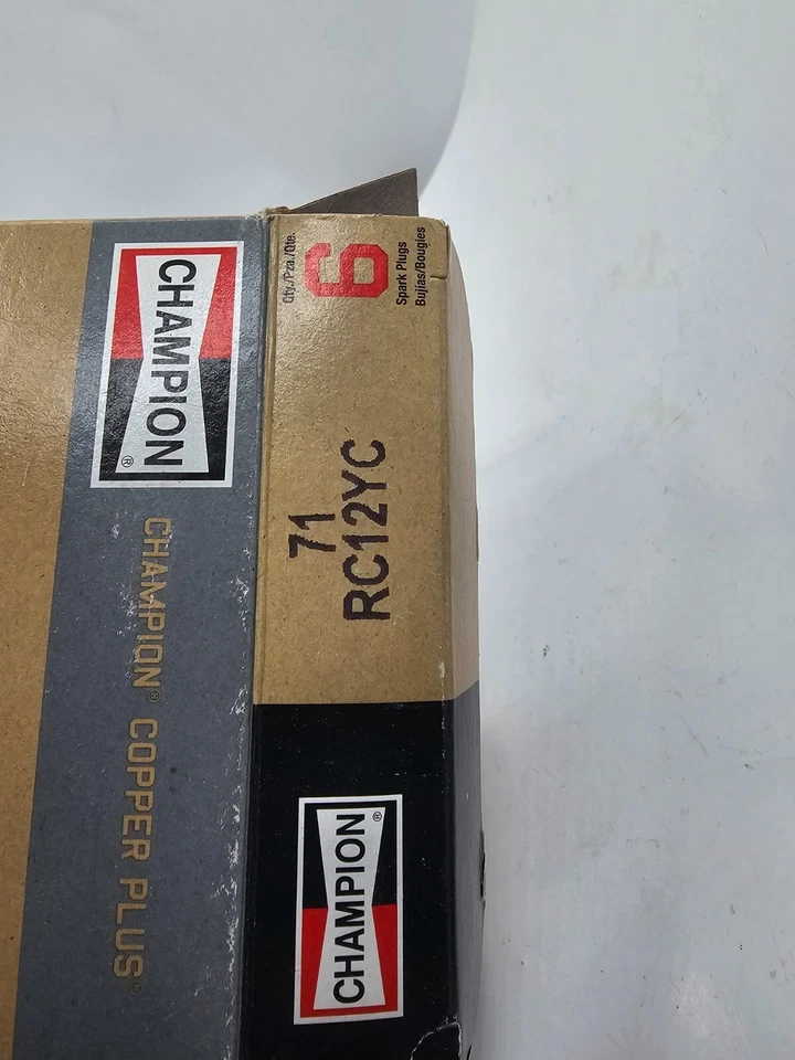 (QTY 6) Champion Copper Plus Spark Plug 71 RC12YC for 2017 Mitsubishi RVR - Image 4 of 4