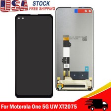 For Motorola Moto One 5G UW XT2075 LCD Display Touch Screen Digitizer Assembly