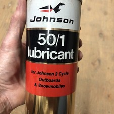 Johnson 50/1 Lubricant Outboard Motor Snowmobile oil 1 can Snow machine