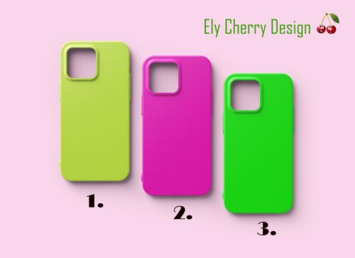 Apple iPhone Case. Neon color. Neon pink. Neon yellow. Neon green. - Picture 1 of 4