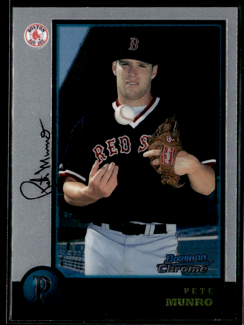 1998 Bowman Chrome #164 Pete Munro Red Sox | eBay