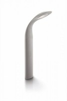 Philips Ledino Sockelleuchte LED Grau IP44 Aluminium 7,5W