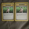 Pokémon Recycle Trainer 2 Cards Fossil Wizards 1999 English Jigglypuff
