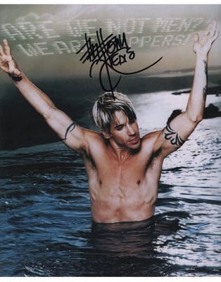 Anthony Kiedis Red Hot Chili Peppers Original 10x8 Autographed Photo & CoA