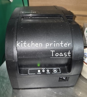 Toast TKP300 Kitchen Printer POS Impact Receipt Ethernet USB Restaurant
