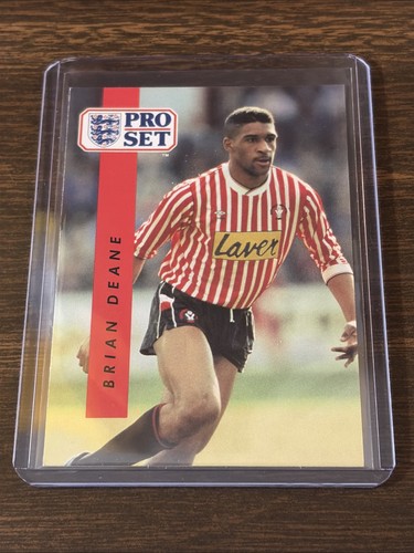 1990 Pro Set Brian Deane #198 card