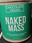 Naked Nutrition Mass Gainer Chocolate Vegan 50g Protein Powder Gluten-Free — photo 2