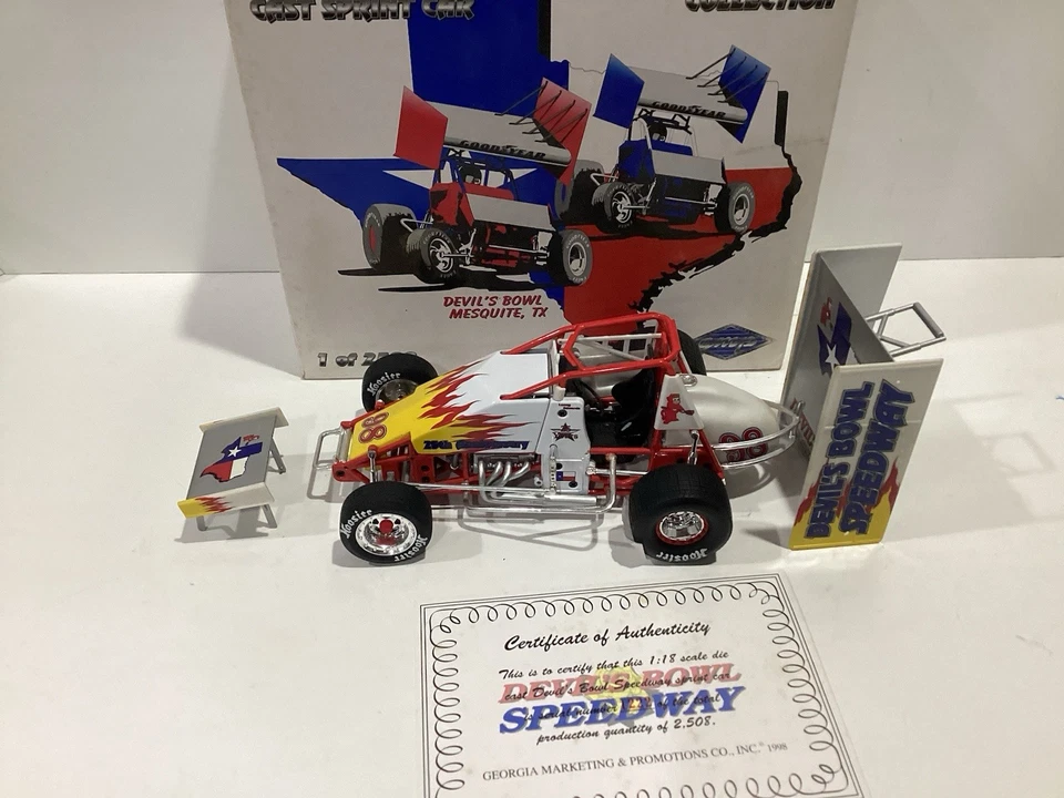 1/18 GMP 1998 Devil’s Bowl 25th Anniversary Sprint Car - Image 2 of 2
