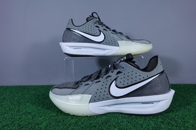 Nike G.T. Cut 3 Shoes Mens Size 9 Gray Black White ZoomX Basketball DV2913-002