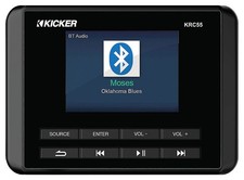 KICKER 47KRC55 KRC55 Digital LCD IP67 Remote Control for KMC5/KMC100 Receivers