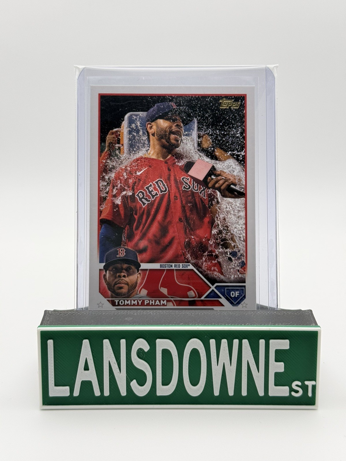 2023 Topps Series 1 Golden Mirror Image Variaton #266 Tommy Pham Red Sox SSP