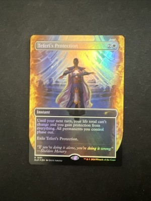 Teferi's Protection (1691) (Rainbow Foil) Secret Lair Drop Foil