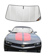 Windshield Sun Shade for Chevrolet Camaro Convertible 2011-2015. Full Coverage