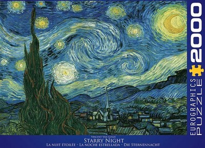 Starry Night by van Gogh (Puzzle) Spiel In Spielebox 8220-1204 2023 Eurographics